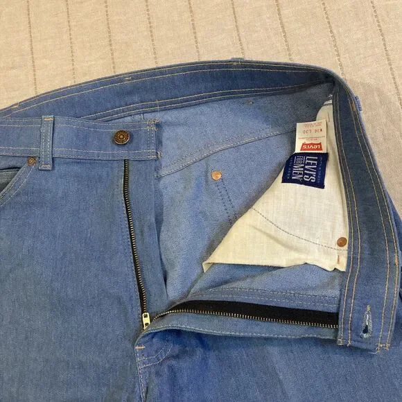 Vtg Levis For Men Size 36 30 Blue Denim WPL 423 Orange Tab Made In USAskosh
